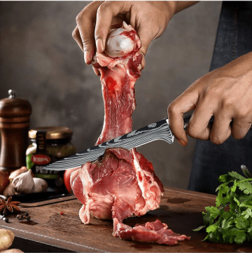 Couteau de cuisine - DamascusKitchenKnives™ - Couteau Boning - Cuisi - Art