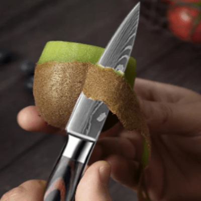 Couteau de cuisine - DamascusKitchenKnives™ - Couteau d'Office - Cuisi - Art