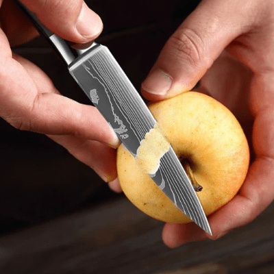 Couteau de cuisine - DamascusKitchenKnives™ - Couteau d'Office - Cuisi - Art