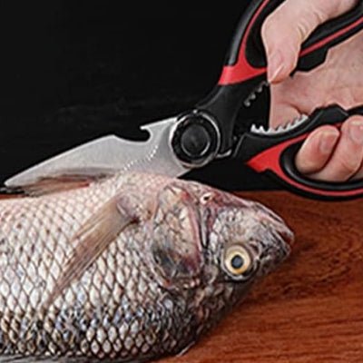 Ciseaux de cuisine - KitchenScissors™ - Rouge - Cuisi - Art
