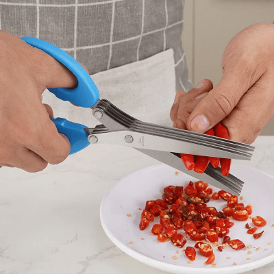 Ciseaux de Cuisine - MultiLayersScissor™ - Bleu - Cuisi - Art