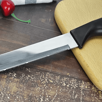 Couteau à Pain - BreadSawKnife™ - Noir - Cuisi - Art