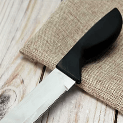 Couteau à Pain - BreadSawKnife™ - Noir - Cuisi - Art