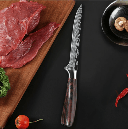 Couteau de cuisine - DamascusKitchenKnives™ - Couteau Boning - Cuisi - Art
