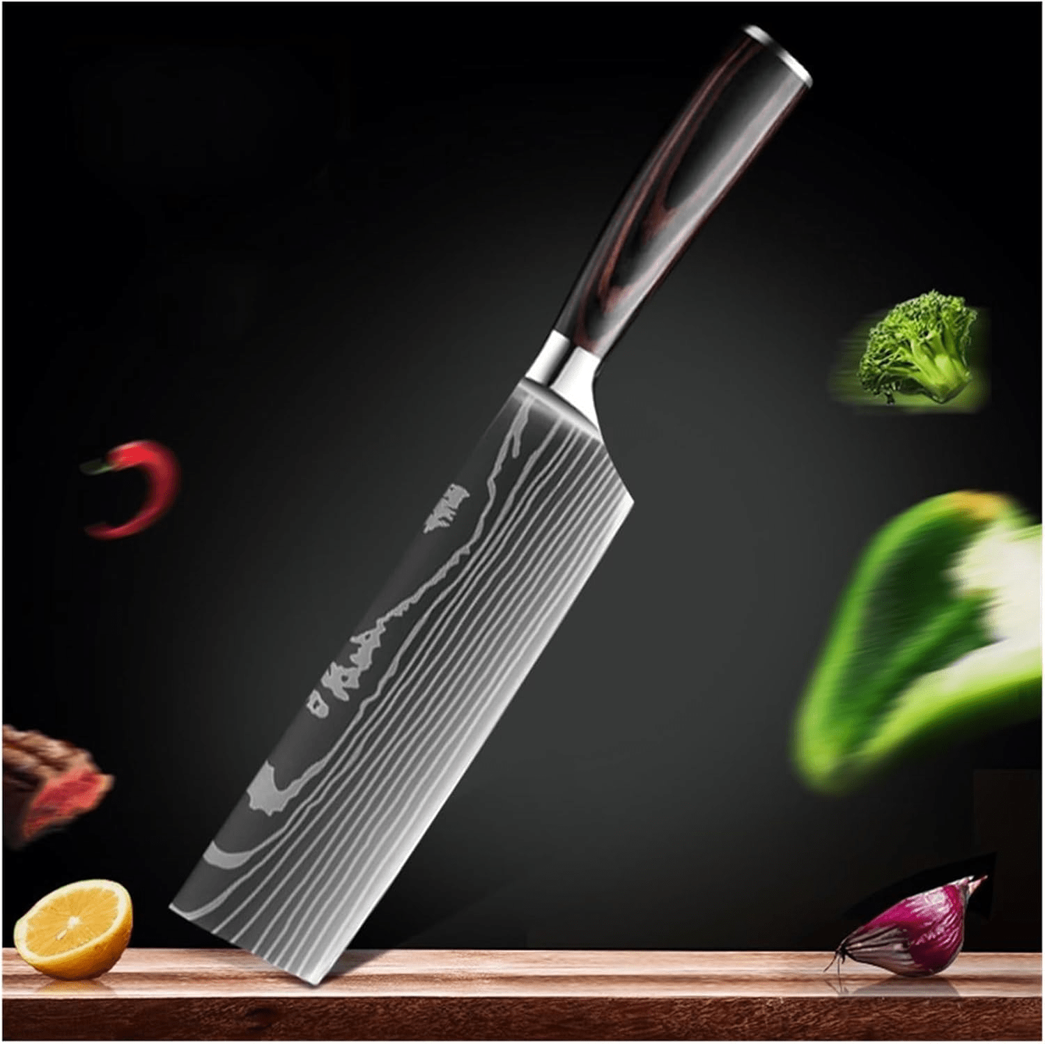 Couteau de cuisine - DamascusKitchenKnives™ - Couteau de Cuisine - Cuisi - Art